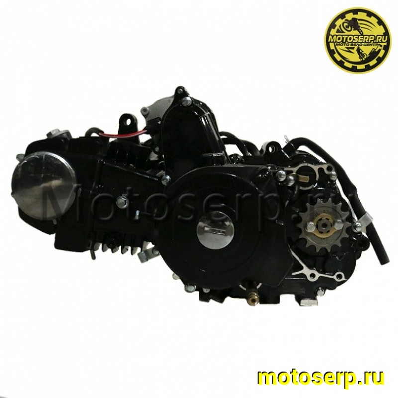 Купить  Двигатель  в сб. 125cc CAB 152FMI, 4Т, мех 4ск (N-1-2-3-4) С УХОМ, черный, Шторм Индиго и др. (шт) (MM 89355  купить с доставкой по Москве и России, цена, технические характеристики, комплектация фото  - motoserp.ru