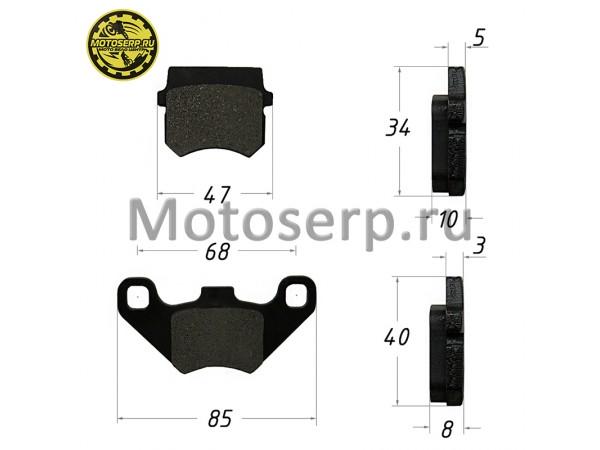 Купить  Колодки тормозные диск ATV 150-200Utt (задние) (пар) (MT 10294 (ML 4851 (R1 (Regul SBP-F021 (ML 10253 (MOTO_SKUTER 9438  купить с доставкой по Москве и России, цена, технические характеристики, комплектация фото  - motoserp.ru