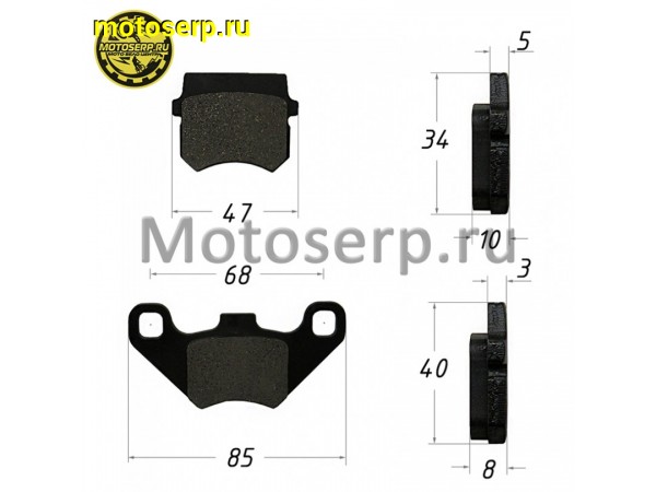 Купить  Колодки тормозные диск ATV 150-200Utt (задние) (пар) (MT 10294 (ML 4851 (R1 (Regul SBP-F021 (ML 10253 (MOTO_SKUTER 9438  купить с доставкой по Москве и России, цена, технические характеристики, комплектация фото  - motoserp.ru