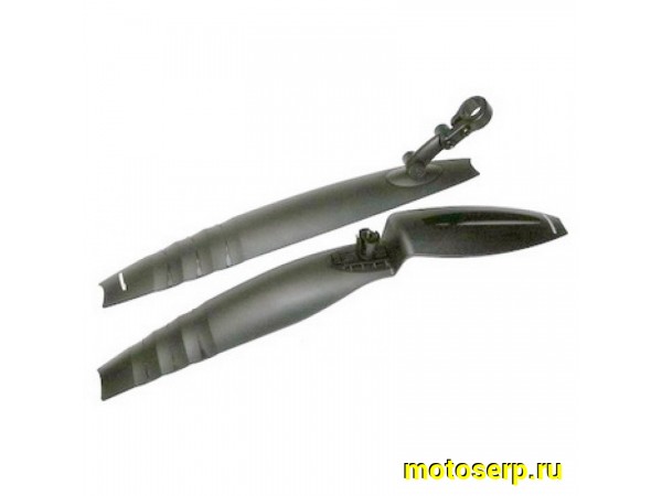 Купить  Крылья пласт 2-х 26" байк.под вилку быстросъемные. Вело (пар)  (Бар H-N07 (Грат Вест Х73974-5 купить с доставкой по Москве и России, цена, технические характеристики, комплектация фото  - motoserp.ru