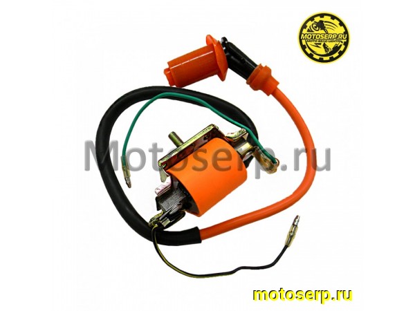 Купить  Катушка зажигания высоковольтная (бабина) Yamaha, Delta, R50, Storm, Basic и др ТЮНИНГ (шт) (R1 (Дан (MT K-734 купить с доставкой по Москве и России, цена, технические характеристики, комплектация фото  - motoserp.ru