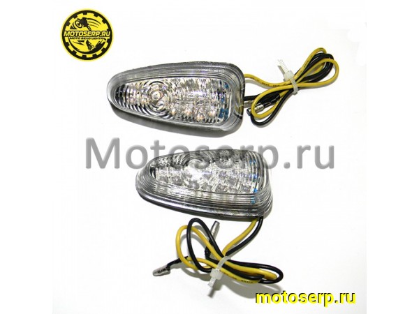 Купить  Поворотник диодный "XING HONG" самоклеющиеся (mod: MT303-004) (пар)  купить с доставкой по Москве и России, цена, технические характеристики, комплектация фото  - motoserp.ru