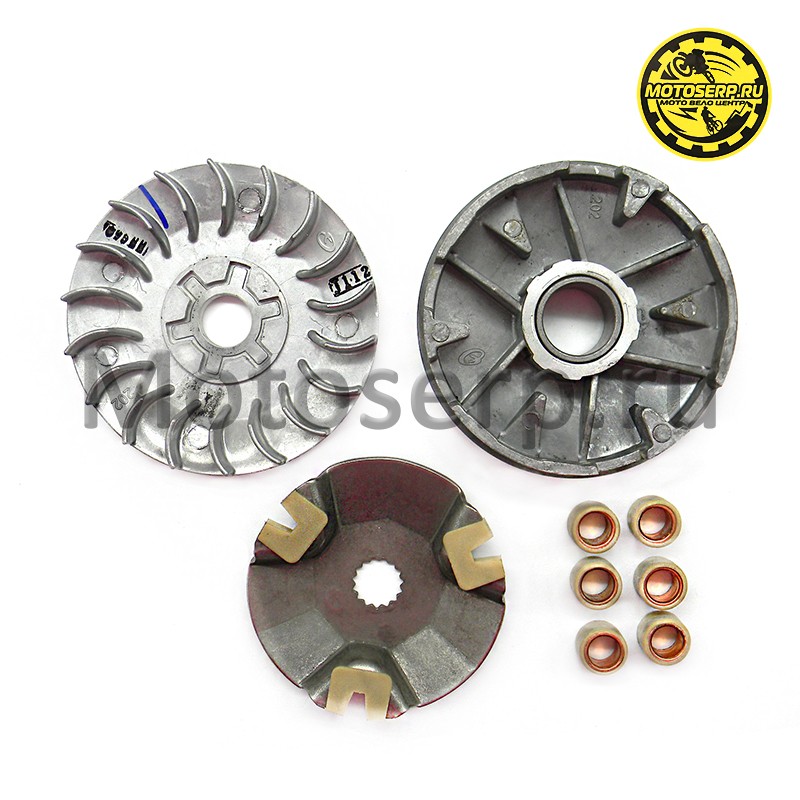 Купить  Вариатор передний 152QMG  Tactic 100 (Щека D-95mm, втулка d-21mm) (шт) (R1 купить с доставкой по Москве и России, цена, технические характеристики, комплектация фото  - motoserp.ru