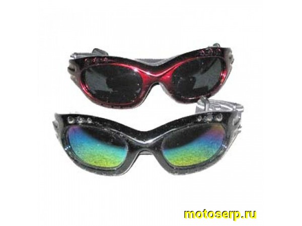 Купить  Очки ВЕЛО Модельные на резинке зеркальные (шт) (MM 20201 купить с доставкой по Москве и России, цена, технические характеристики, комплектация фото  - motoserp.ru