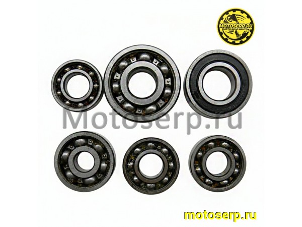 Купить  Подшипник 20*42*12  (17*47*14, 12*3712, 15*35*11, 15*35*11, 15*32*9) двигателя 152QMI,157QMJ (комп) (0 купить с доставкой по Москве и России, цена, технические характеристики, комплектация фото  - motoserp.ru