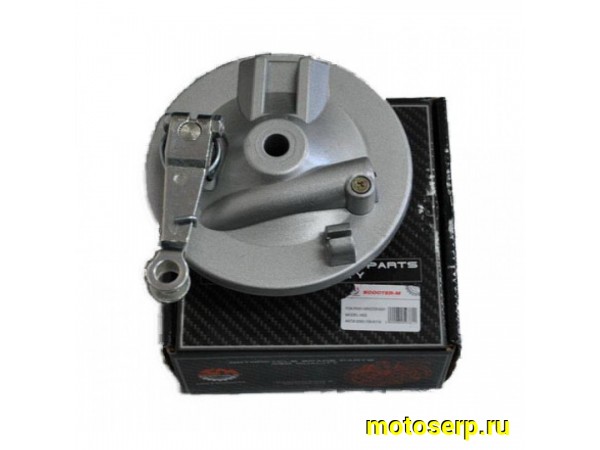 Купить  Барабан тормозной (анкер, ступица) передний DELTA,FOAL,Maverick в сб.(D130mm) (шт) (Дан купить с доставкой по Москве и России, цена, технические характеристики, комплектация фото  - motoserp.ru