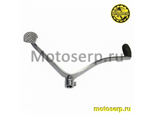 Купить  Ножка (лапка, рычаг, педаль) переключения 156FMI Hunter, Cobra -125  и др с пяткой (шт) (0 купить с доставкой по Москве и России, цена, технические характеристики, комплектация фото  - motoserp.ru