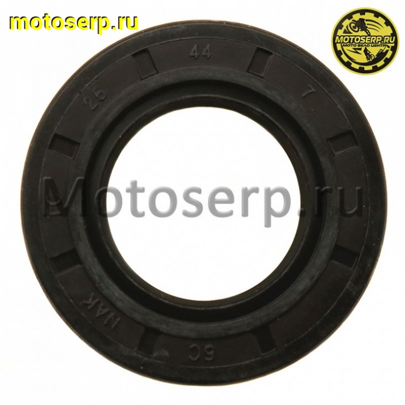 Купить  Сальник 25*44*7  (шт) (Дан (R1 (R2 купить с доставкой по Москве и России, цена, технические характеристики, комплектация фото  - motoserp.ru