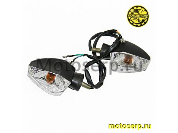 Купить  Поворотник передний Stels Enduro 400 (пара)  (0 купить с доставкой по Москве и России, цена, технические характеристики, комплектация фото  - motoserp.ru