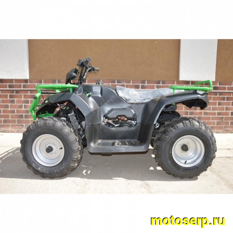 Купить  200cc Квадроцикл IRBIS ATV 200 (ПСМ), 180сс, утилит., возд.масл. охл., автомат + реверс, диск/диск, 10"/10" (шт) купить с доставкой по Москве и России, цена, технические характеристики, комплектация фото  - motoserp.ru