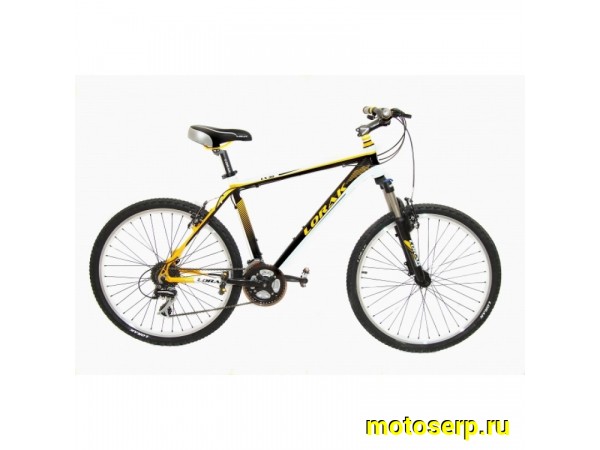 Купить  ====26" LORAK LX20 (Лорак Лх20) 26"; 24ск; рама-алюминий; тормоз-V-Brake; вилка Lorak 245 ALLOY100mm с регулировкой и блокировкой (шт) купить с доставкой по Москве и России, цена, технические характеристики, комплектация фото  - motoserp.ru