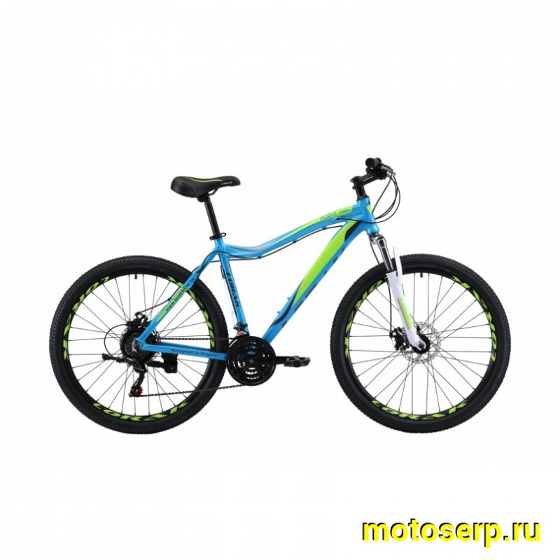 Купить  ====26" LORAK GLORY 100 (17") (Лорак Глори 100) 26"; 21ск; рама-алюминий; тормоз-Disk; вилка Lorak 245 ALLOY100mm с регулировкой и блокировкой (шт) купить с доставкой по Москве и России, цена, технические характеристики, комплектация фото  - motoserp.ru