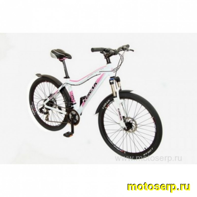 Купить  ====26" LORAK GLORY 100 (17") (Лорак Глори 100) 26"; 21ск; рама-алюминий; тормоз-Disk; вилка Lorak 245 ALLOY100mm с регулировкой и блокировкой (шт) купить с доставкой по Москве и России, цена, технические характеристики, комплектация фото  - motoserp.ru