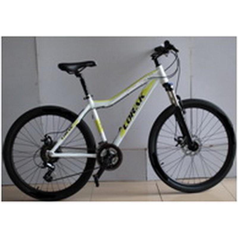 Купить  ====26" LORAK GLORY 100 (17") (Лорак Глори 100) 26"; 21ск; рама-алюминий; тормоз-Disk; вилка Lorak 245 ALLOY100mm с регулировкой и блокировкой (шт) купить с доставкой по Москве и России, цена, технические характеристики, комплектация фото  - motoserp.ru