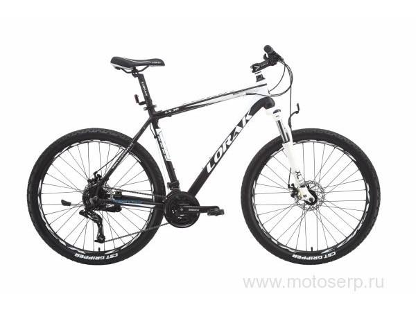 Купить  ====26" LORAK LX30 (Лорак Лх30) 26"; 24ск; рама-алюминий; тормоз-V-Brake; вилка Lorak 245 ALLOY100mm с регулировкой и блокировкой (шт) (0 купить с доставкой по Москве и России, цена, технические характеристики, комплектация фото  - motoserp.ru