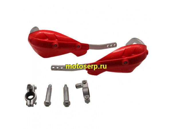 Купить  ====Защита рук/рычагов (уши) CTG-2 пластик,алюмин. основа (универсальная, крепеж универсальный, большая типа кросс) (шт) (0 купить с доставкой по Москве и России, цена, технические характеристики, комплектация фото  - motoserp.ru