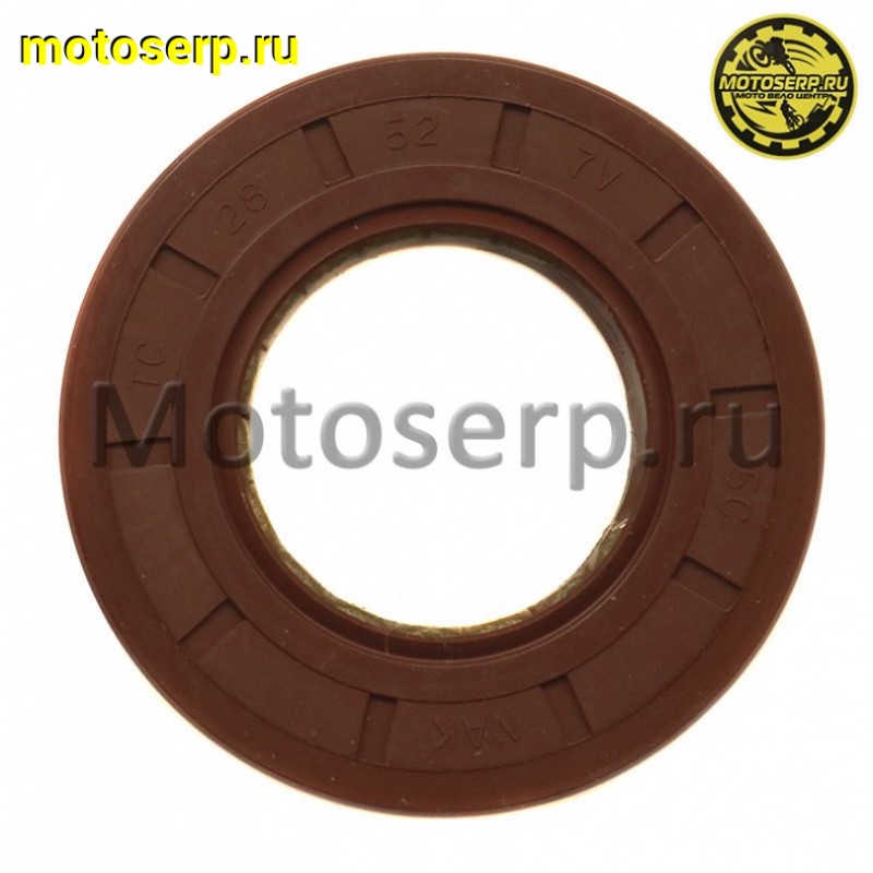 Купить  Сальник 28*52*7 CF 500 (188 мотор) (шт ) (MP 0180-014008 купить с доставкой по Москве и России, цена, технические характеристики, комплектация фото  - motoserp.ru