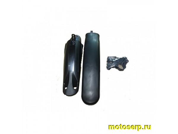 Купить  Крылья пласт 2-х 16"- 20" горный из 2х частей (пар) (Велом 610163 (Бар HN 13-1 black (Золотник 3112616-6 (Aviva XGNB-031 купить с доставкой по Москве и России, цена, технические характеристики, комплектация фото  - motoserp.ru