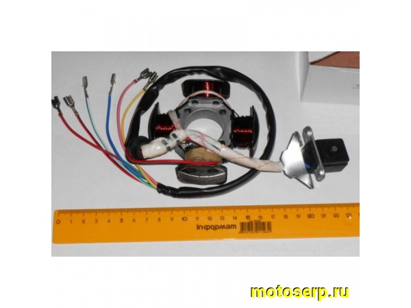Купить  Генератор (статор, зажигание) 4кат (1+1+1+1+1+1) 156FMI  125cc  (шт)  (MM 13106 (R1  купить с доставкой по Москве и России, цена, технические характеристики, комплектация фото  - motoserp.ru