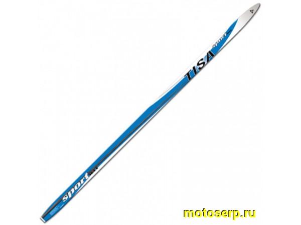 Купить  Лыжи беговые (пластик) 195см TISA Sport WAX 195  №90912 ( пар) (0 купить с доставкой по Москве и России, цена, технические характеристики, комплектация фото  - motoserp.ru