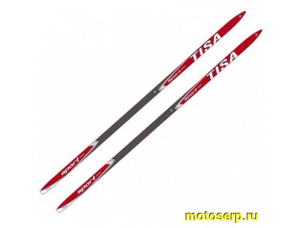 Купить  ====Лыжи беговые (пластик) 210см TISA Sport St. 210 (пар) (0 купить с доставкой по Москве и России, цена, технические характеристики, комплектация фото  - motoserp.ru