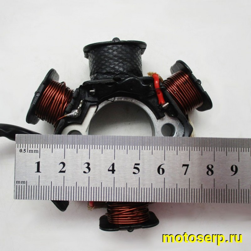 Купить  Генератор (статор, зажигание) 6кат (2+1+1) 4Т 139QMB  (шт) (R1 (R2 купить с доставкой по Москве и России, цена, технические характеристики, комплектация фото  - motoserp.ru
