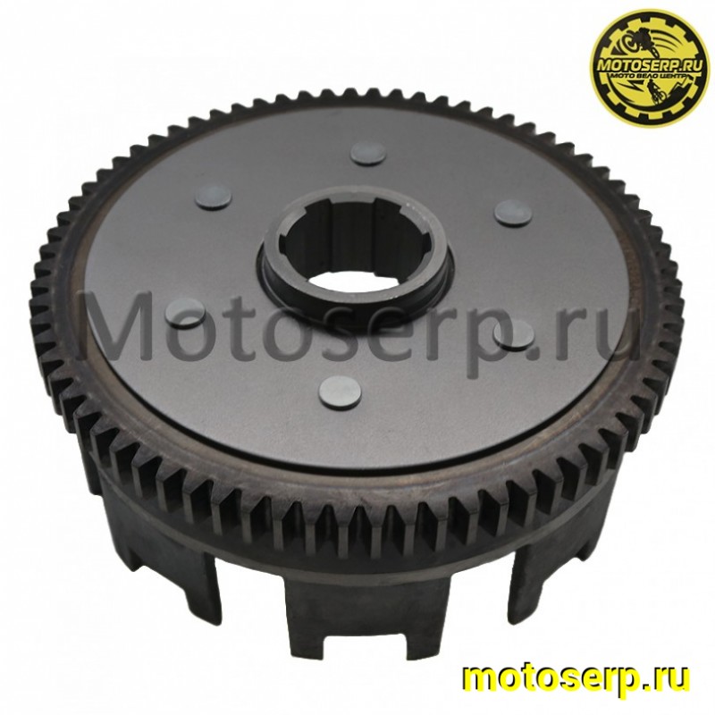 Купить  Сцепление (муфта, корзина, барабан сцепл) голый 157FMI 16 пазов (Hunter, CrossFire) CG 125 и др  (шт)  (MM 90589  купить с доставкой по Москве и России, цена, технические характеристики, комплектация фото  - motoserp.ru