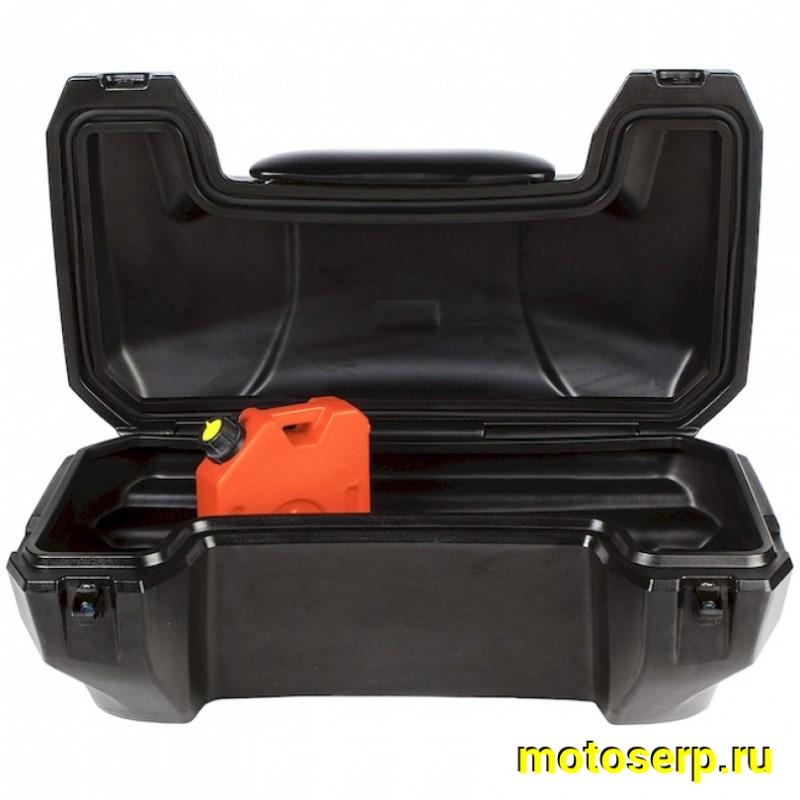 Купить  Кофр задний для АТV пластик мод 8030 GKA Quadrax Hi-Volume 8030  / R 303 (со спинкой) (черный) (545х968х469мм) 96л. (шт) (GKA купить с доставкой по Москве и России, цена, технические характеристики, комплектация фото  - motoserp.ru