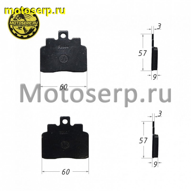 Купить  Колодки тормозные диск CF JETMAX250 (задние) (пар) (MP 806A-080270-1000 купить с доставкой по Москве и России, цена, технические характеристики, комплектация фото  - motoserp.ru