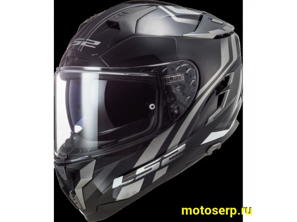 Купить  Шлем закрытый LS2 FF327 CHALLENGER PROPELLER Black Titanium (S) интеграл (шт) (LS2 купить с доставкой по Москве и России, цена, технические характеристики, комплектация фото  - motoserp.ru