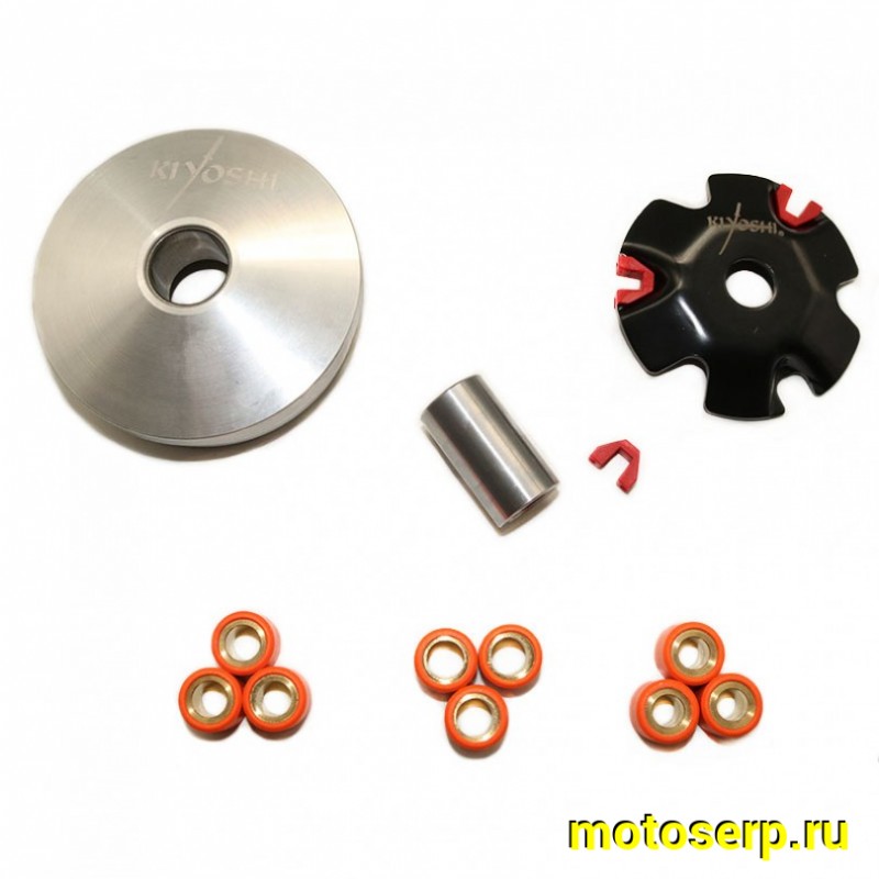 Купить  Вариатор передний Honda AF34/35 в сборе (+набор грузиков (9шт.)) KIYOSHI (Щека D-87mm, втулка d-20mm) (шт) (R1 (0 купить с доставкой по Москве и России, цена, технические характеристики, комплектация фото  - motoserp.ru