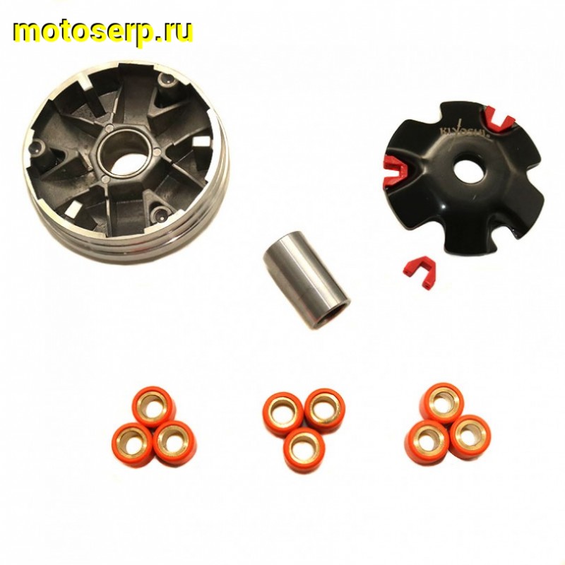 Купить  Вариатор передний Honda AF34/35 в сборе (+набор грузиков (9шт.)) KIYOSHI (Щека D-87mm, втулка d-20mm) (шт) (R1 (0 купить с доставкой по Москве и России, цена, технические характеристики, комплектация фото  - motoserp.ru