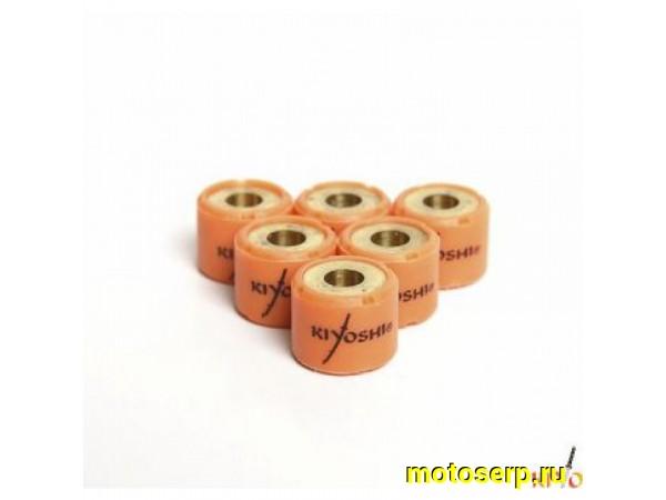 Купить  Грузики вариатора (ролики) R15*12  7,0 гр. 1E40QMB, Yamaha JOG (6шт) (комп) (R1 (Мир 39827 (Regul RM-409 (MD 05803 купить с доставкой по Москве и России, цена, технические характеристики, комплектация фото  - motoserp.ru