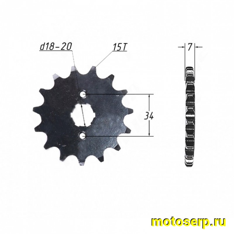 Купить  Звезда ведущая (520-15) 166FMM и др. Falcon250  (шт) (MM 95062  (ML 4966 (Дан (К-дар 2525959 (ML 12181 купить с доставкой по Москве и России, цена, технические характеристики, комплектация фото  - motoserp.ru