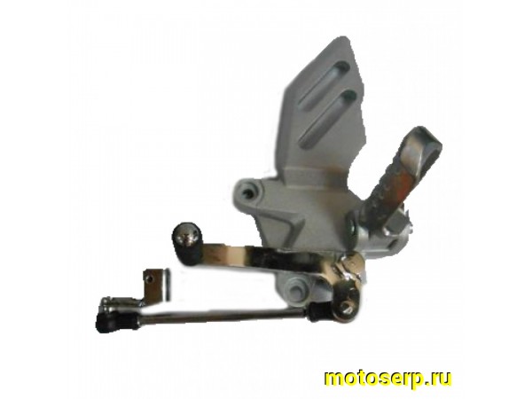 Купить  Подножка водителя FALCON SPEEDFIRE левая в сборе с кронштейном и педалью пер.передач, (узел в сборе) с тягой (шт) (MM 95897 купить с доставкой по Москве и России, цена, технические характеристики, комплектация фото  - motoserp.ru