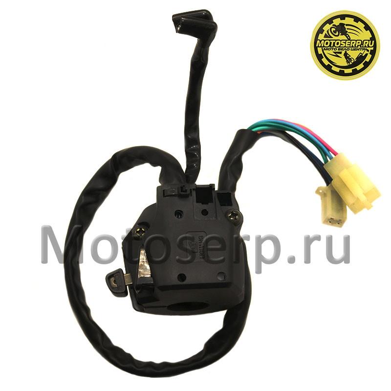 Купить  Переключатели руля (ПК) блок переключателя (4+1, 6+4+2) Irbis TTR250-2 (пар) (TATA 707000005 (TATA 707000007 купить с доставкой по Москве и России, цена, технические характеристики, комплектация фото  - motoserp.ru