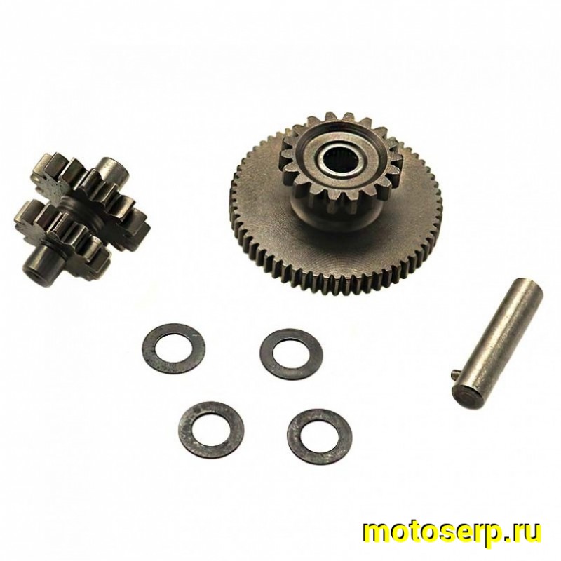 Купить  Шестерня электростартера 162FMJ, 163FML (CG 125/150) (обгонной муфты) (кол-во зуб. малая 16/14 большая 18/62)  (комп) (TATA 16102470 купить с доставкой по Москве и России, цена, технические характеристики, комплектация фото  - motoserp.ru