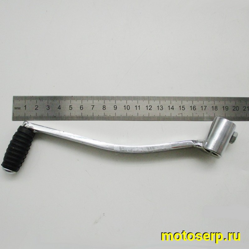 Купить  Ножка (лапка, рычаг, педаль) переключения 166FMM TTR250-2 (серебряный) (шт) (Мир 37989 (TATA 709000006 купить с доставкой по Москве и России, цена, технические характеристики, комплектация фото  - motoserp.ru