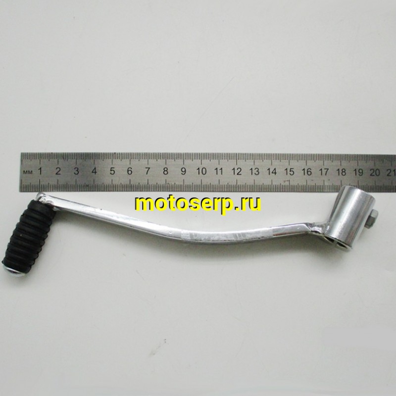 Купить  Ножка (лапка, рычаг, педаль) переключения 166FMM TTR250-2 (серебряный) (шт) (Мир 37989 (TATA 709000006 купить с доставкой по Москве и России, цена, технические характеристики, комплектация фото  - motoserp.ru