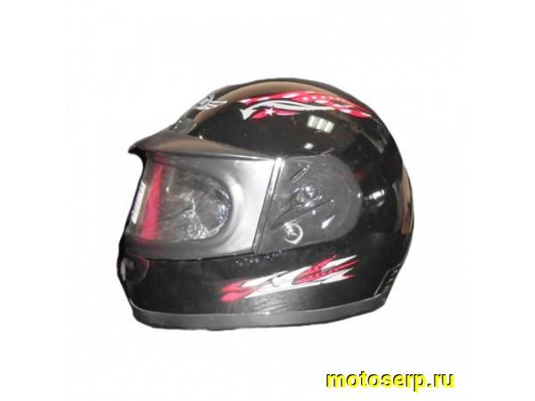 Купить  Шлем закрытый CONCORD (XZF-01) с двойным стеклом (детский) (S) (шт) (0 купить с доставкой по Москве и России, цена, технические характеристики, комплектация фото  - motoserp.ru