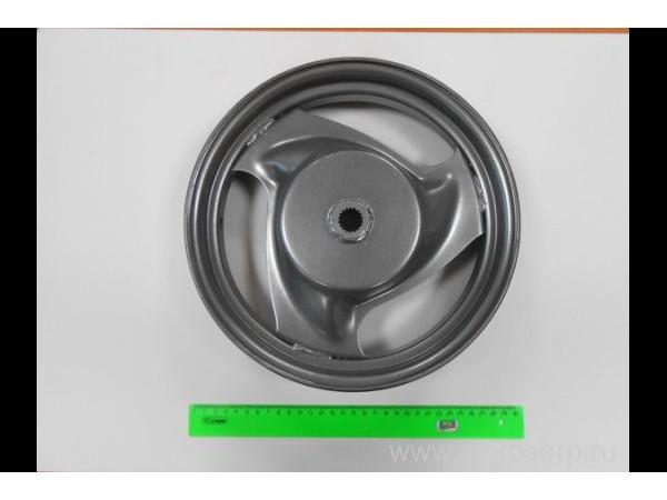 Купить  Колесо 10" заднее (диск колеса) штампов. Suzuki AD100, Letz (18 шлиц) (бараб.торм 110mm) (шт) (R1 купить с доставкой по Москве и России, цена, технические характеристики, комплектация фото  - motoserp.ru