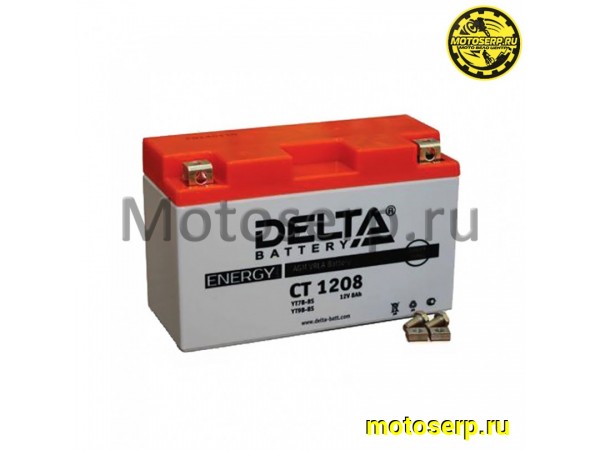 Купить  Аккумулятор 12в  8а (150х66х94) Delta (шт)  (Алькор CT 1208 (Энерг CT 1208 купить с доставкой по Москве и России, цена, технические характеристики, комплектация фото  - motoserp.ru