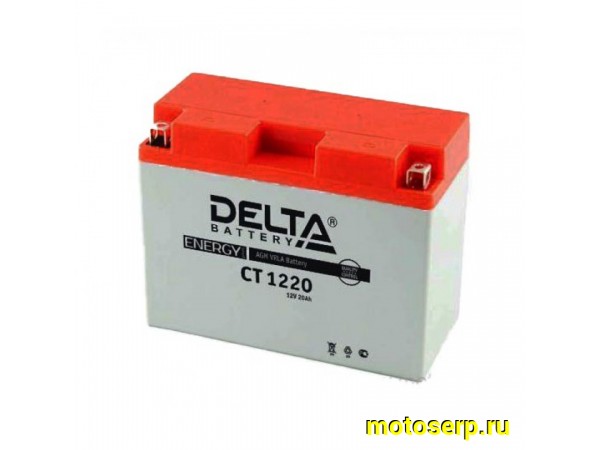 Купить  Аккумулятор 12в 20а (205х90х164) Y50-N18L-A3,YTX24HL-BS,YTX24HL Delta (шт)  (Алькор CT 1220 (Энерг CT 1220 купить с доставкой по Москве и России, цена, технические характеристики, комплектация фото  - motoserp.ru