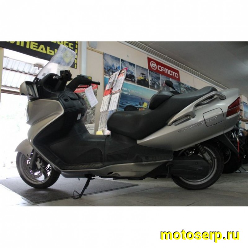 Купить  ====Максискутер SUZUKI SkyWave 650 Из Японии,без пробега по РФ купить с доставкой по Москве и России, цена, технические характеристики, комплектация фото  - motoserp.ru
