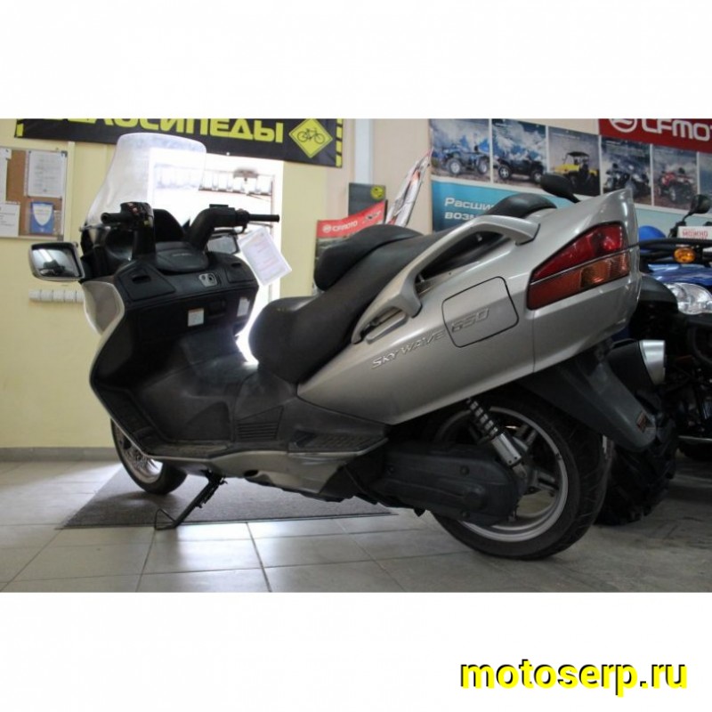 Купить  ====Максискутер SUZUKI SkyWave 650 Из Японии,без пробега по РФ купить с доставкой по Москве и России, цена, технические характеристики, комплектация фото  - motoserp.ru