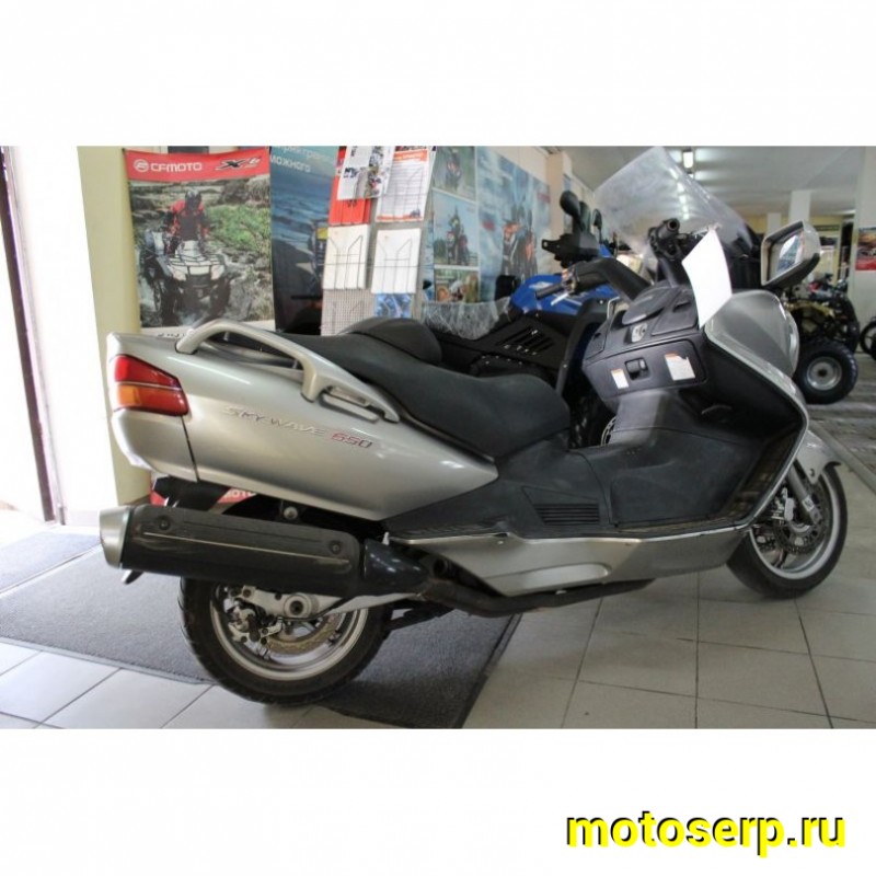 Купить  ====Максискутер SUZUKI SkyWave 650 Из Японии,без пробега по РФ купить с доставкой по Москве и России, цена, технические характеристики, комплектация фото  - motoserp.ru