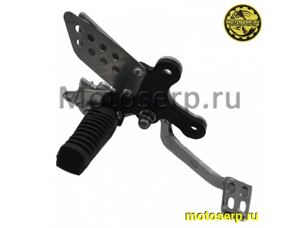 Купить  Подножка водителя YM Scorpion с рычагом тормоза и переключения передач (правая сторона) (шт) (0 купить с доставкой по Москве и России, цена, технические характеристики, комплектация фото  - motoserp.ru