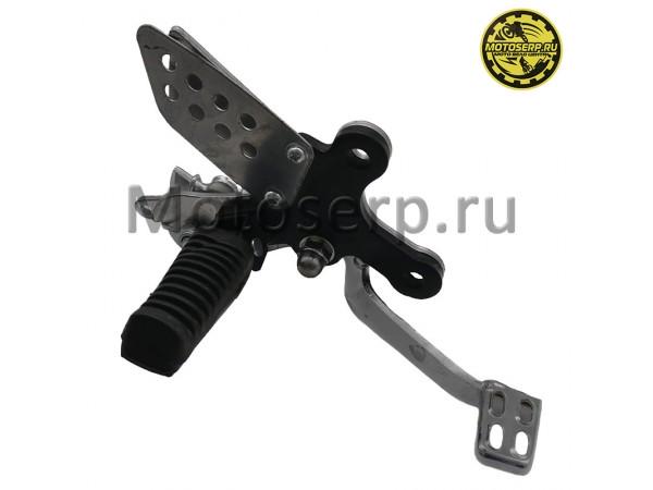 Купить  Подножка водителя YM Scorpion с рычагом тормоза и переключения передач (правая сторона) (шт) (0 купить с доставкой по Москве и России, цена, технические характеристики, комплектация фото  - motoserp.ru