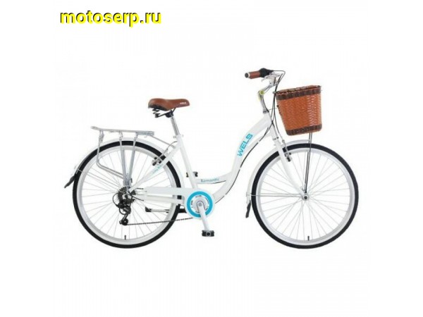 Купить  ====26" WELS ROMANTIC (Lady) (Велс Романтик) (Жен) 26"; 6cк; рама-алюминий; тормоз-V-Brake (шт) купить с доставкой по Москве и России, цена, технические характеристики, комплектация фото  - motoserp.ru