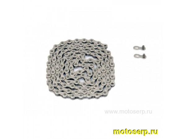 Купить  Цепь  Х8 "KMC" Z-8.1 на скоростной велос. (5/6/7/8 звезд) 116зв. (байк.) Тайвань Вело (шт) (Ряб (R4 (Дан (Золотник 3202639-Z51 купить с доставкой по Москве и России, цена, технические характеристики, комплектация фото  - motoserp.ru